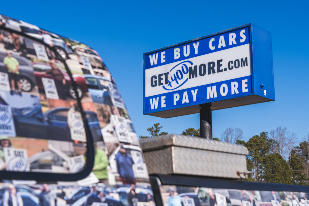 Beat CarMax offers with Get400More.